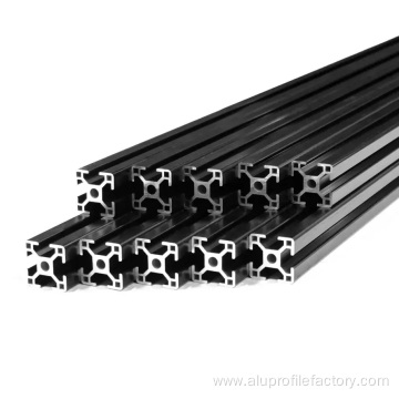 Aluminum T-slot frame for construction